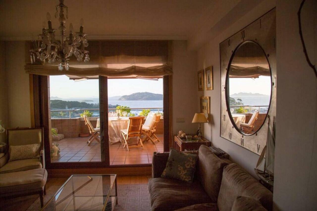 Inmejorables Vistas A Las Islas Cies Baiona Eksteriør bilde